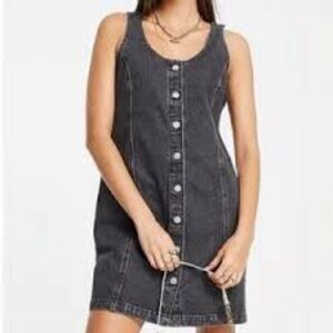 Levi’s black Denim Button up Dress